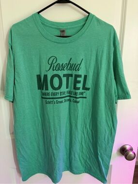 Rosebud Short-Sleeve Graphic Tee - Mint